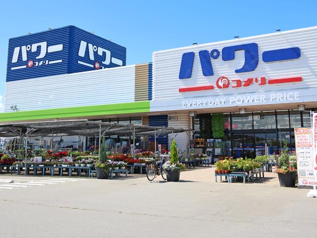 コメリパワー長野東部店のご案内 東御市祢津字砂田 ペットショップcoo Riku