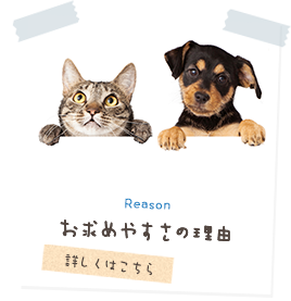 Reason おもとめやすさの理由