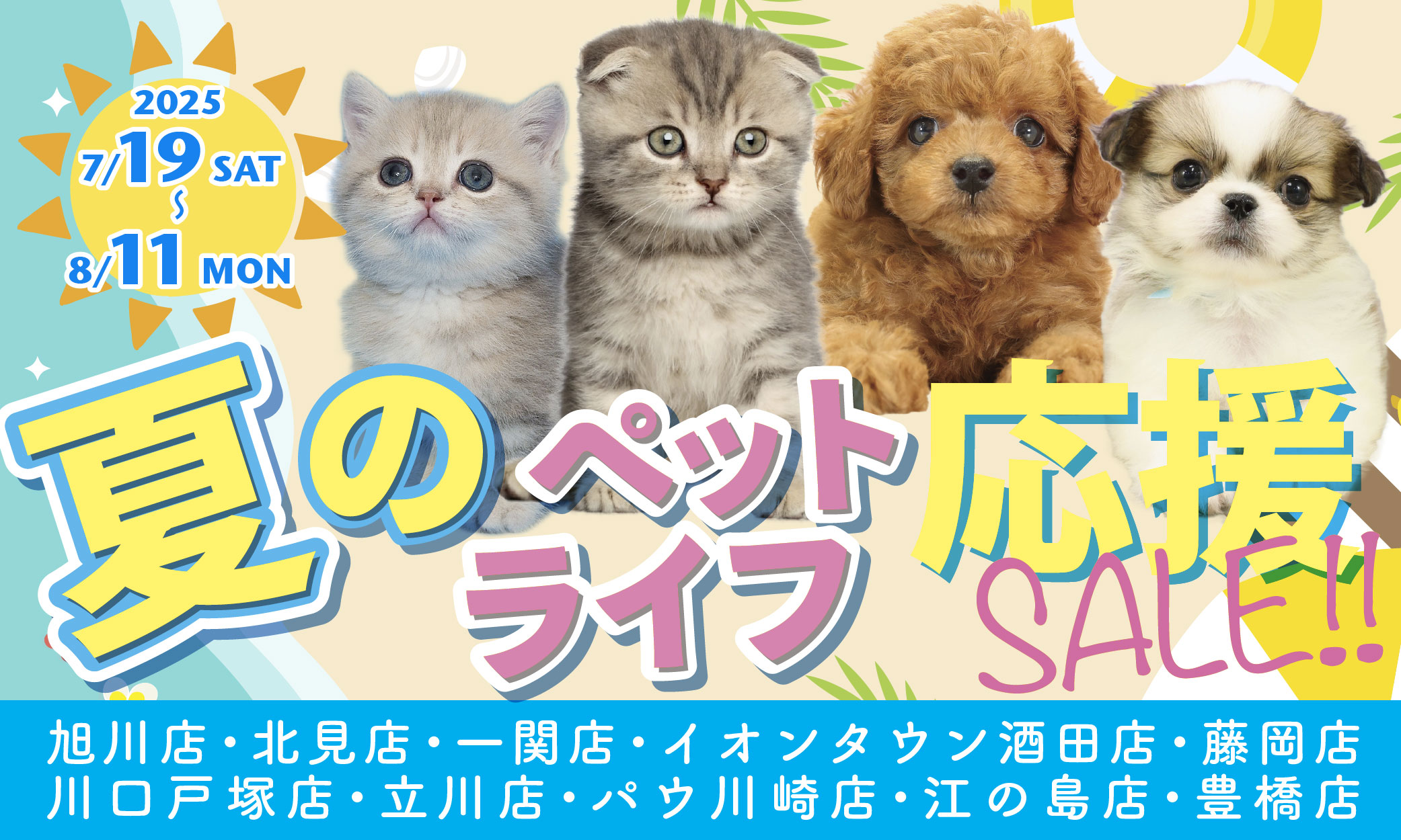 プレミアム40&夏のペットライフ応援セール