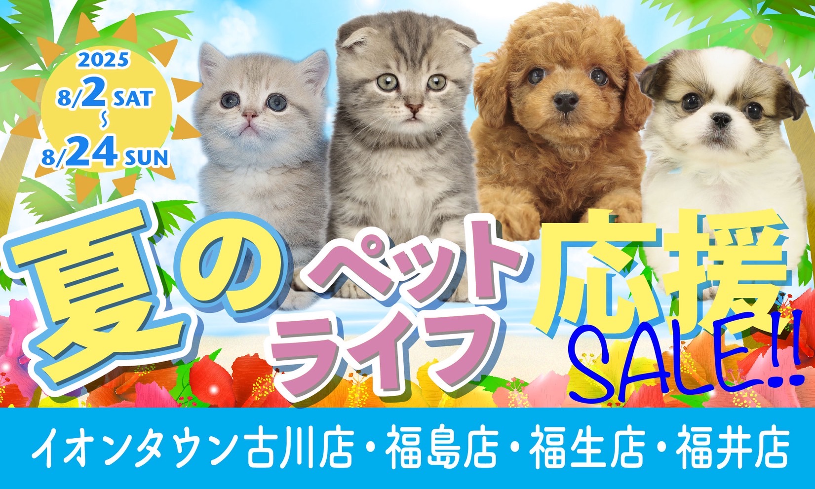 プレミアム40&夏のペットライフ応援セール